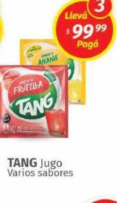 Arcoiris Supermercados Tang jugo varios sabores oferta