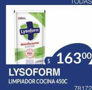 Masivos Lysoform limpiador cocina oferta