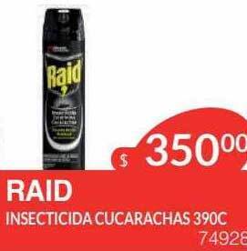 Masivos Raid insecticida cucarachas oferta