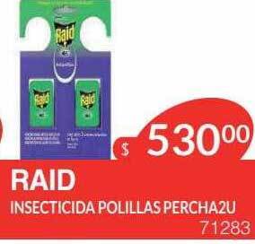 Masivos Raid insecticida polillas percha oferta