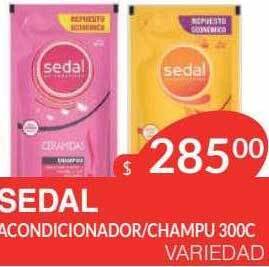 Masivos Sedal acondicionador champu oferta