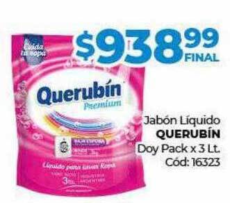 Diarco Jabón líquido querubín doy pack x 3 lt. oferta