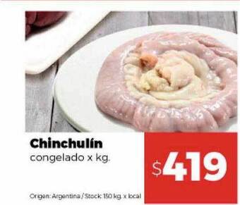 Disco Chinchulín congelado x kg oferta