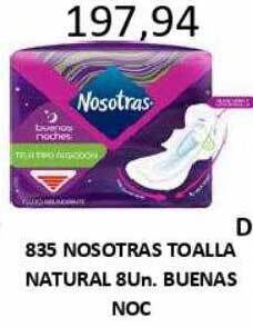 Nosotras toalla natural buenas noc