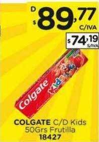 Hipermay Colgate c d kids frutilla oferta
