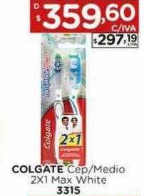 Hipermay Colgate cep medio max white oferta