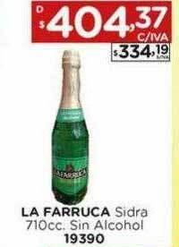 Hipermay La farruca sidra sin alcohol oferta