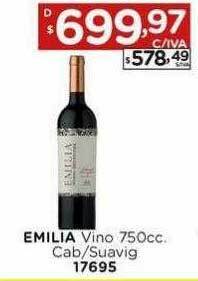 Hipermay Emilia vino cab sauvig oferta