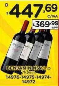 Hipermay Benjamin ns vino oferta