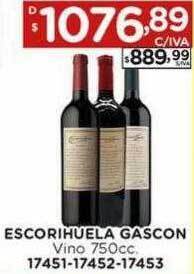 Hipermay Escorihuela gascon vino oferta