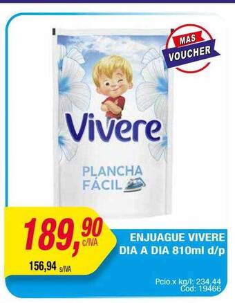 Maxiconsumo Enjuague vivere dia a dia oferta