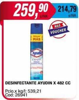 Maxiconsumo Desinfectante ayudin oferta