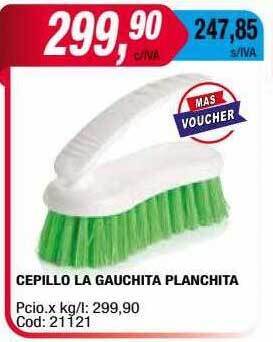 Maxiconsumo Cepillo la gauchita planchita oferta