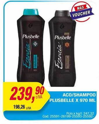 Maxiconsumo Aco shampoo plusbelle oferta