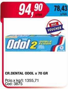 Maxiconsumo Cr. dental odol oferta