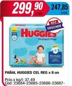 Maxiconsumo Pañal huggies cel reg oferta