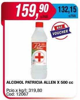 Maxiconsumo Alcohol patricia allen oferta