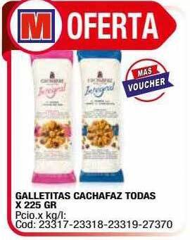 Maxiconsumo Galletitas cachafaz todas oferta