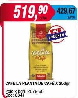 Maxiconsumo Café la planta de café oferta