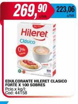Maxiconsumo Edulcorante hileret clasico forte oferta