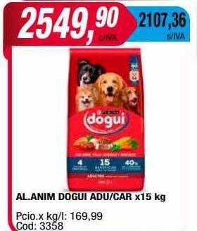 Maxiconsumo Al. anim dogui adu car oferta