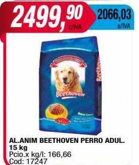 Maxiconsumo Al. anim beethoven perro adul oferta