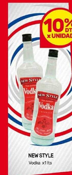 Nini Mayorista New style vodka oferta
