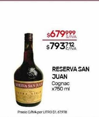 Nini Mayorista Reserva san juan cognac oferta