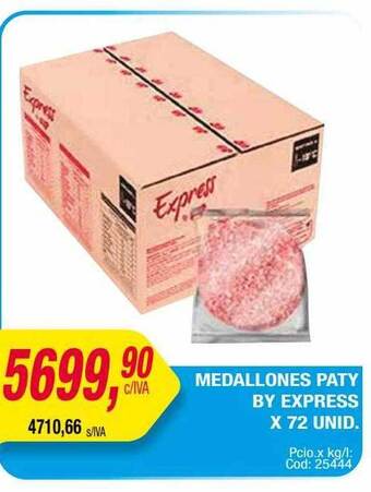 Maxiconsumo Medallones paty by express oferta