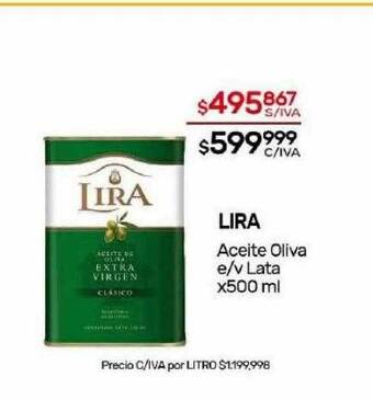 Nini Mayorista Lira aceite oliva e v lata oferta