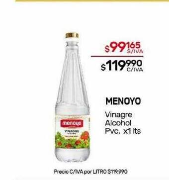 Nini Mayorista Menoyo vinagre alcohol oferta
