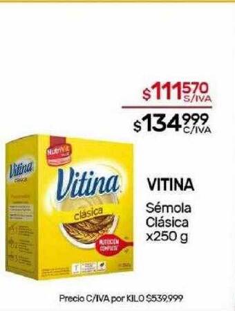 Nini Mayorista Vitina sémola clásica oferta