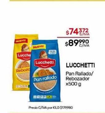 Nini Mayorista Lucchetti pan rallado rebozador oferta