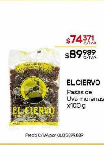 Nini Mayorista El ciervo pasas de uva morenas oferta