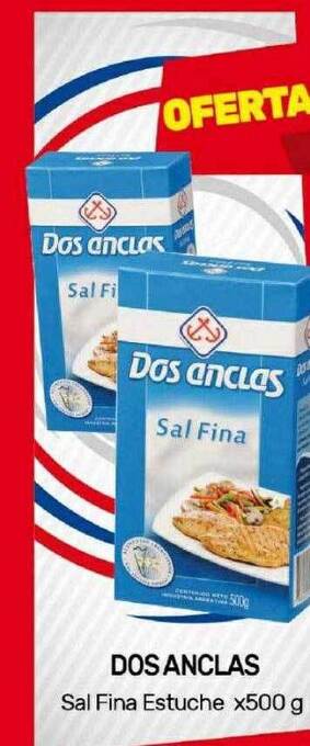 Nini Mayorista Dos anclas sal fina estuche oferta