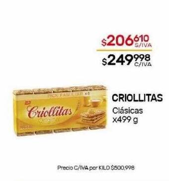 Nini Mayorista Criollitas clàsicas oferta