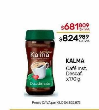 Nini Mayorista Kalma café inst descaf oferta