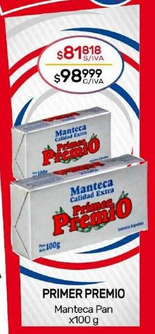 Nini Mayorista Primer premio manteca pan oferta