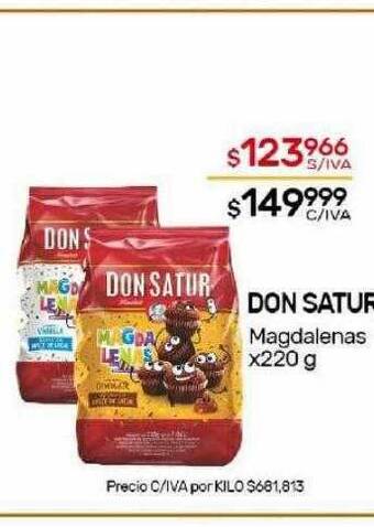 Nini Mayorista Don satur magdalenas oferta