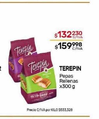 Nini Mayorista Terepin pepas rellenas oferta