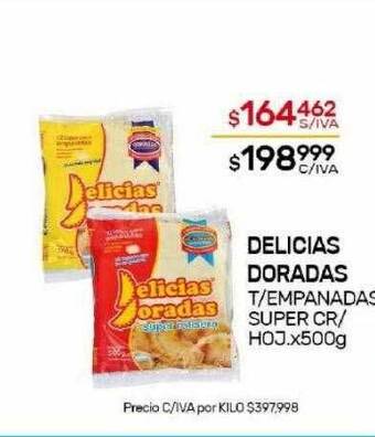 Nini Mayorista Delicias doradas t empanadas super cr hoj oferta