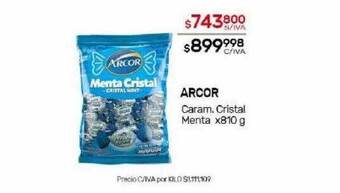 Nini Mayorista Arcor caram cristal menta oferta