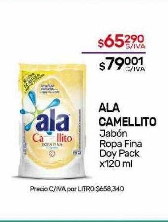 Nini Mayorista Ala camellito jabón ropa fina doy pack oferta