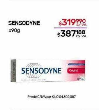 Nini Mayorista Sensodyne oferta