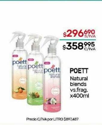 Nini Mayorista Poett natural blends vs frag oferta