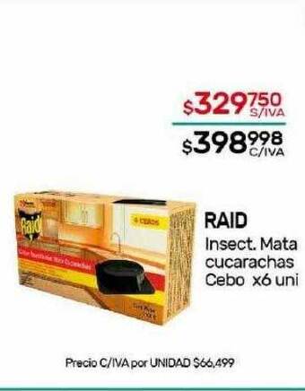 Nini Mayorista Raid insect mata cucarachas cebo oferta
