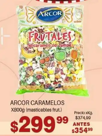 Arcor Caramelos x 800g