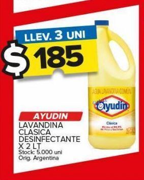 Carrefour Maxi Lavandina ayudin oferta