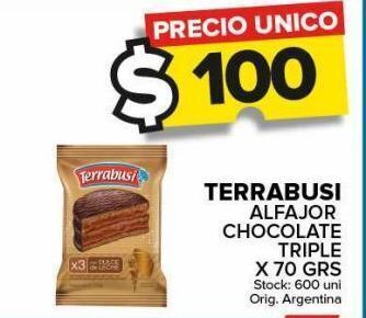 Carrefour Maxi Alfajores terrabusi oferta