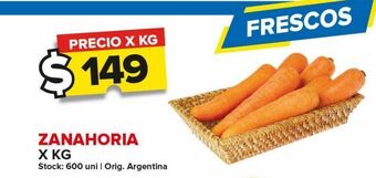 Carrefour Maxi Zanahoria x kg oferta